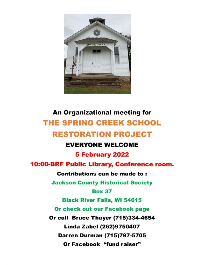 Spring Creek School Mtg 02052022